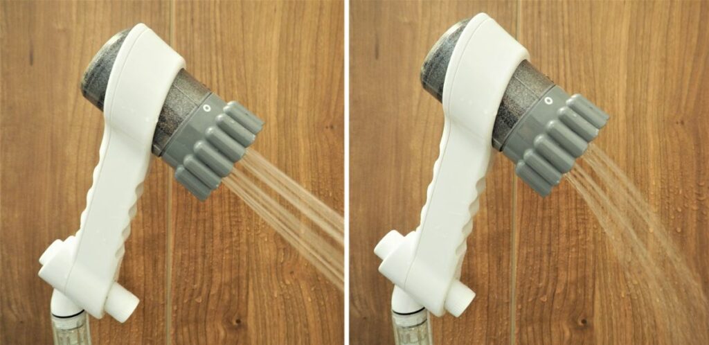 ミラブルzero シャワーヘッド 使い方 止水ボタン ストップボタン